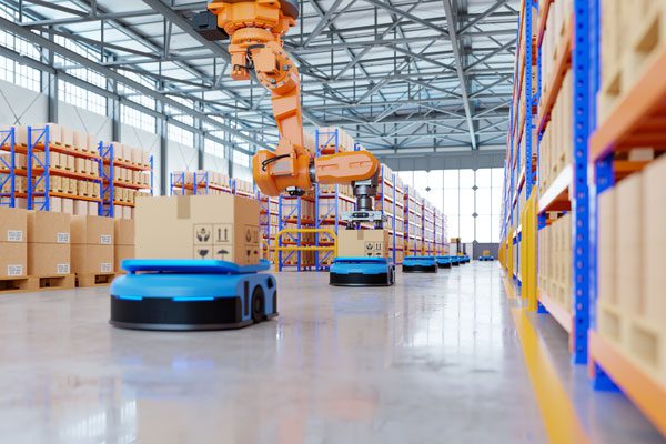 Automatic AGVs (Automated Guided Vehicles) for warehouse in Navi Mumbai,India