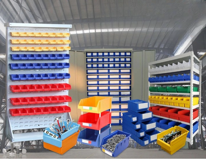 Customized PP Bins for warehouse storage in Mumbai,India